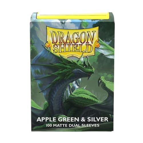 Dragon Shield | Matte Dual Standard Size Card Sleeves | 100ct - Smooth & Tough Premium TCG Sleeves - Compatible with Pokemon, One Piece, and Magic: th