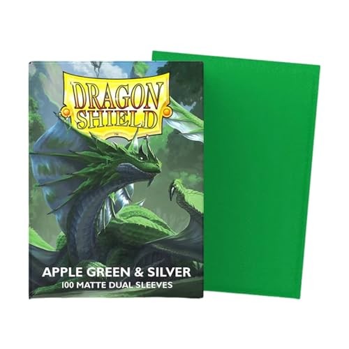 Dragon Shield | Matte Dual Standard Size Card Sleeves | 100ct - Smooth & Tough Premium TCG Sleeves - Compatible with Pokemon, One Piece, and Magic: th