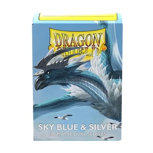 Dragon Shield | Matte Dual Standard Size Card Sleeves | 100ct - Smooth & Tough Premium TCG Sleeves - Compatible with Pokemon, One Piece, and Magic: th
