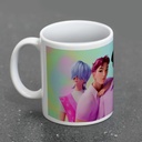 K-pop Demon Hunters (saja Boys) White Mug, Multi