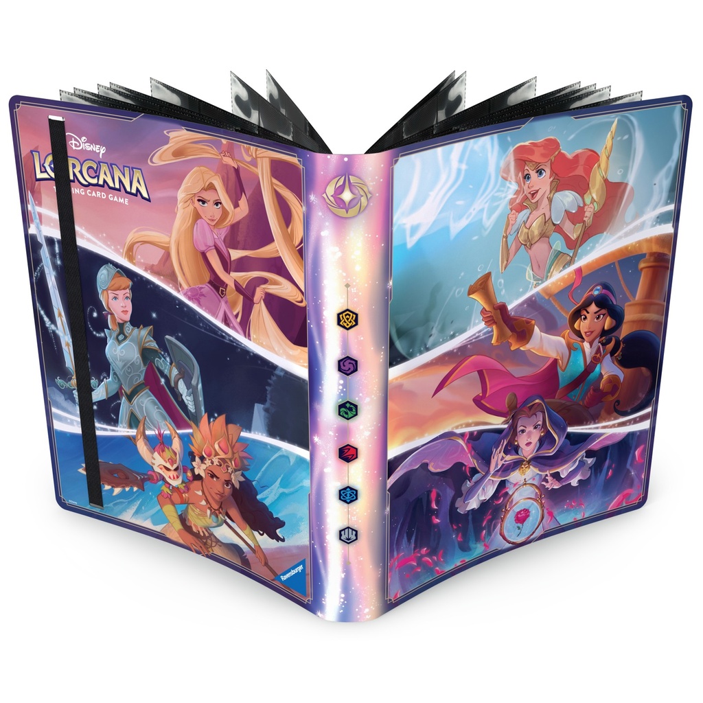 Ravensburger Disney Lorcana Card Portfolio - Set 9-12 for Adults and Kids Age 8 Years up - Collectable TCG