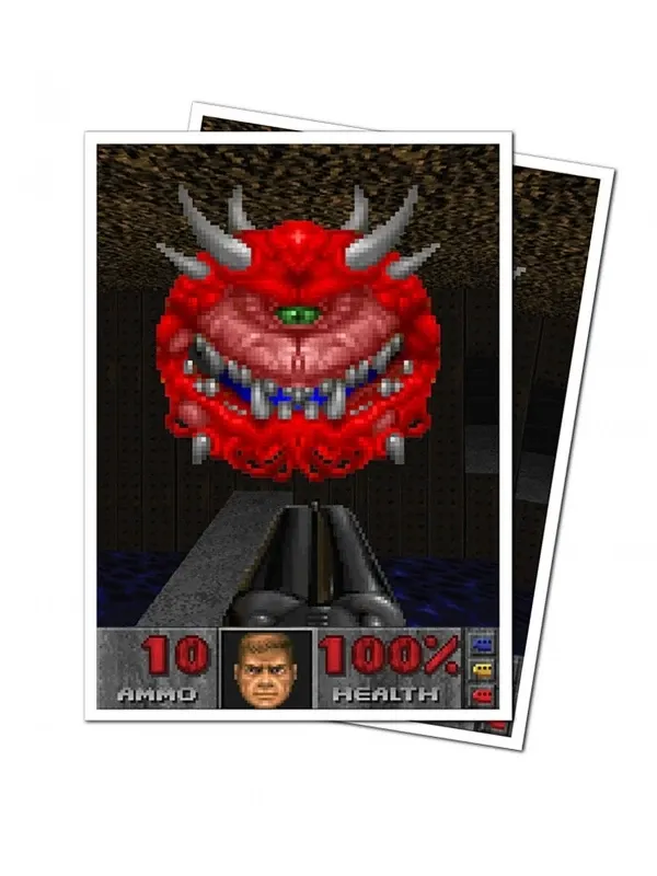 fundas-standard-105ct-apex-deck-protector-sleeves-cacodemon-for-bethesda-doom-ultra-pro (1).webp