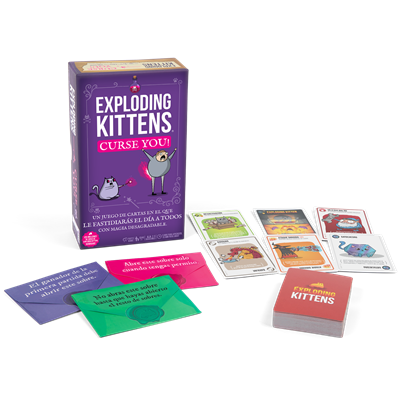 (PREVENTA) Exploding Kittens: Curse You! imagen 2