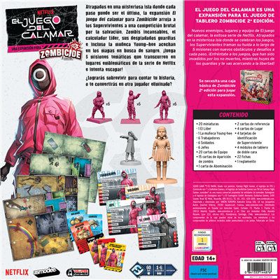 (PREVENTA) Zombicide 2E: El juego del calamar imagen 5