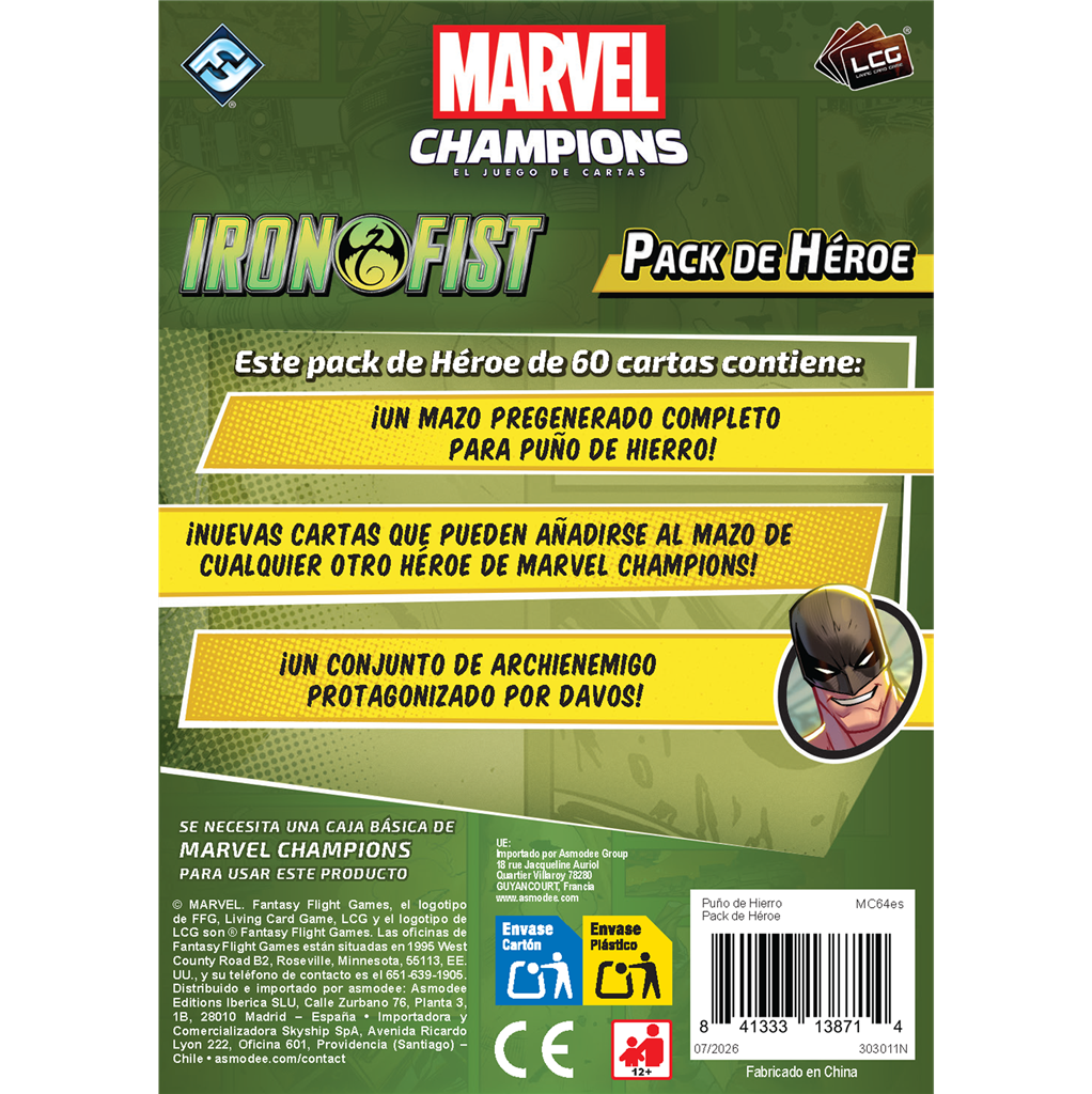 (PREVENTA) Iron Fist Hero Pack imagen 9