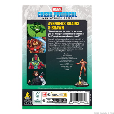 (PREVENTA) MCP: Avengers Brains & Brawn imagen 5