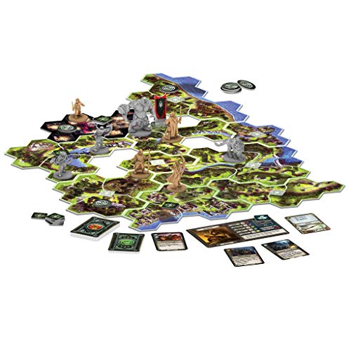 Asmodee El Seor De Los Anillos Viajes Por La Tierra Media Board Game Multicolor