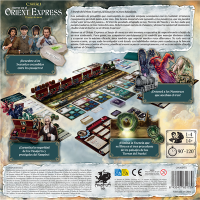 (PREVENTA) Horror en el Orient Express: El juego de mesa imagen 3