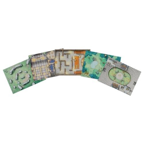 Dungeons & Dragons Arcana Unleashed - Map Pack | D&D Accessories