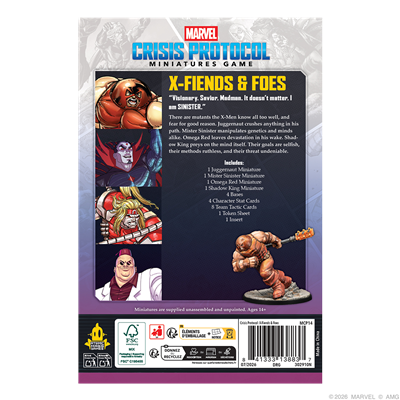 (PREVENTA) MCP: X-Fiends & Foes Character Pack imagen 4