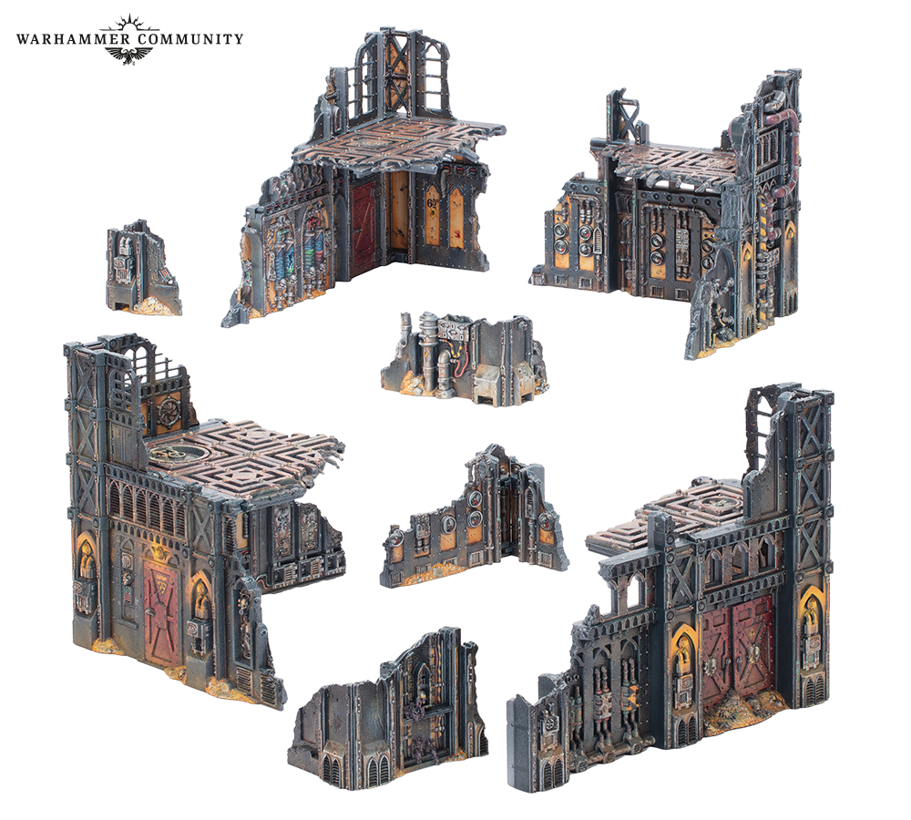 (PREVENTA) Warhammer 40,000 - Battlefields: Armageddon - Ready-painted Terrain imagen 2