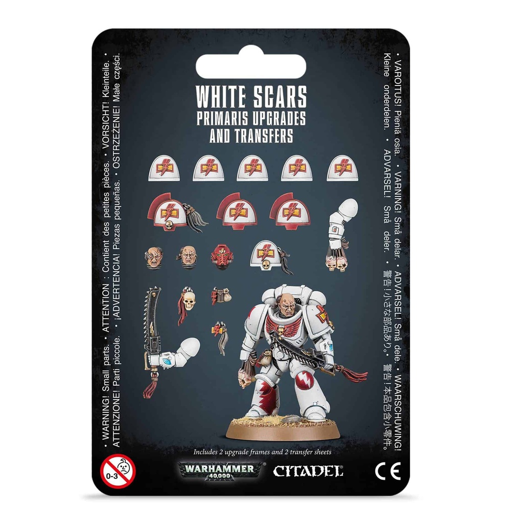 White Scar: Mejoras y calcomanías de Primaris
