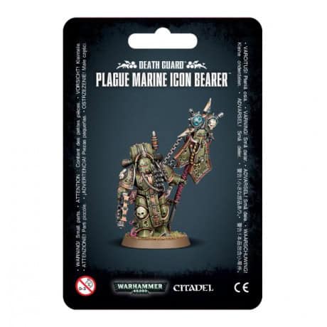 [43-47] Death Guard Plague Marine Icon Bearer