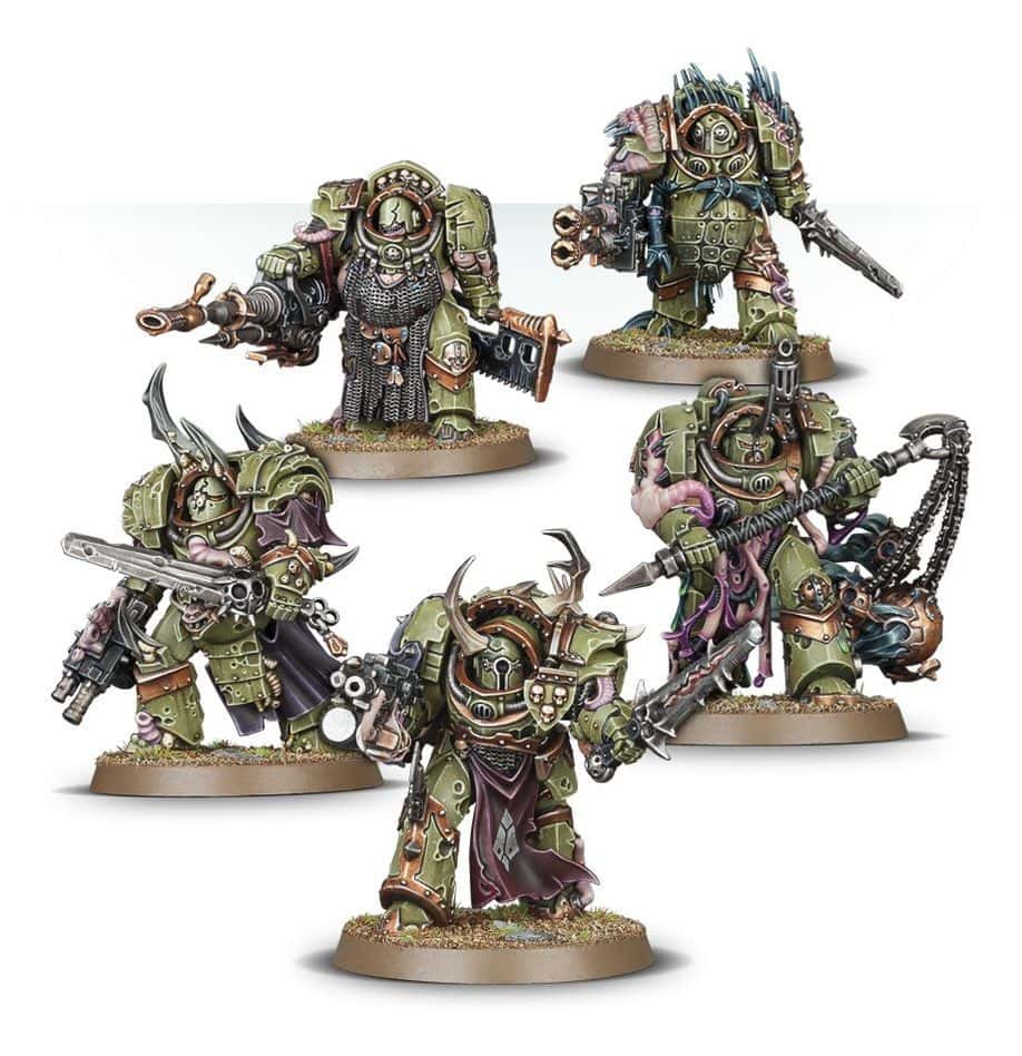 DEATH GUARD BLIGHTLORD TERMINATORS