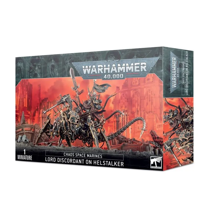Chaos Space Marines: Lord Disdiscordant On Helstalker