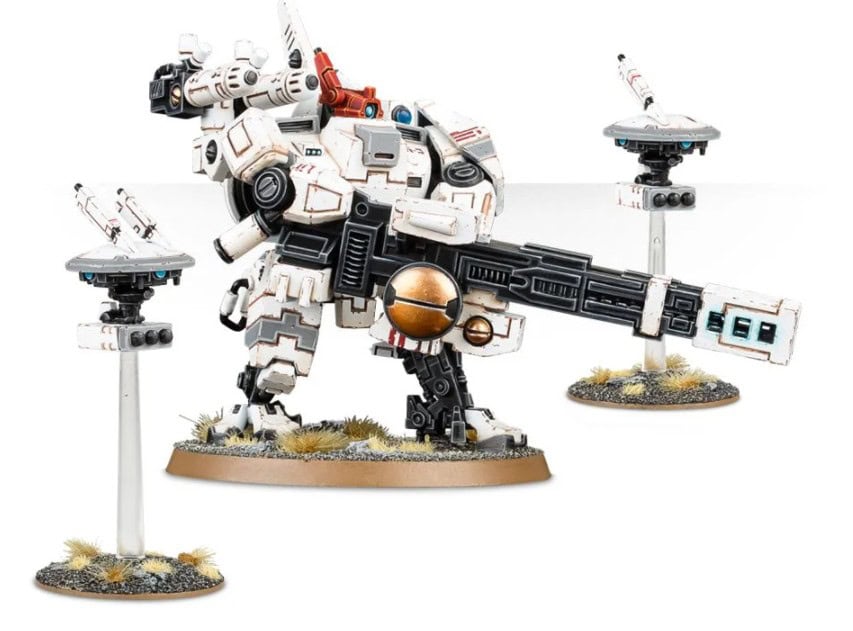 Tau Empire XV88 Broadside Battlesuit