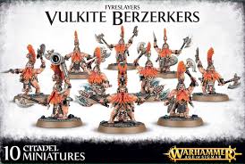 [84-25] Fyreslayers: Vulkite Berzerkers