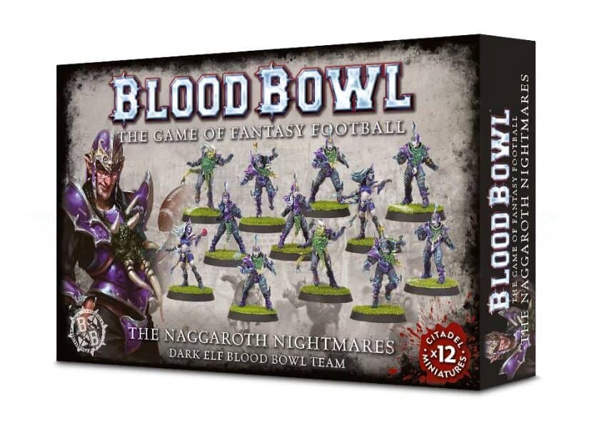 BLOOD BOWL: Dark Elf Blood Bowl Team