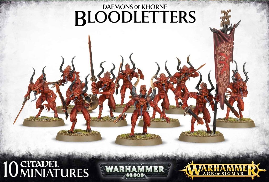 DAEMONS OF KHORNE BLOODLETTERS