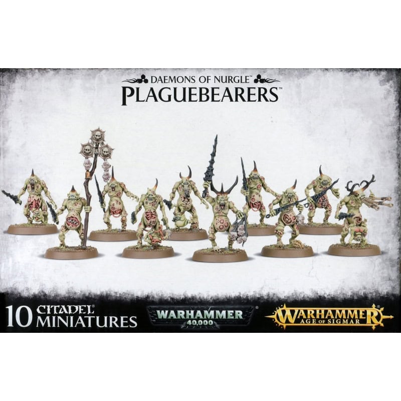 DAEMONS OF NURGLE PLAGUEBEARERS