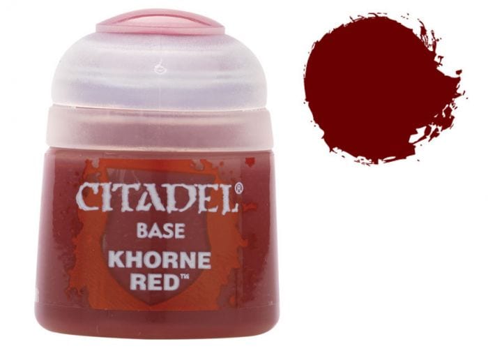 Base: Khorne Red