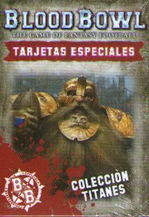 Blood Bowl Tarjetas Especiales Colección Titanes