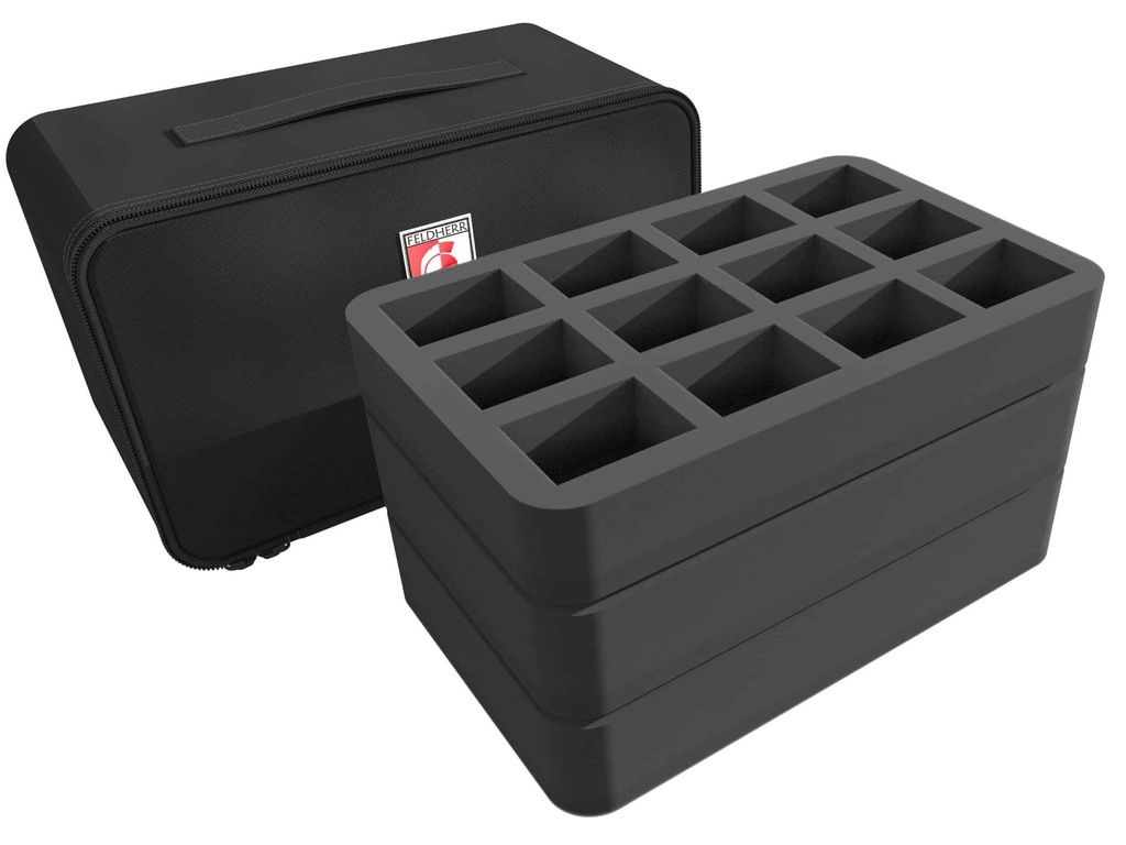 FELDHERR MINI PLUS BOLSA PARA 36 MINIATURAS SOBRE BASE DE 40 MM