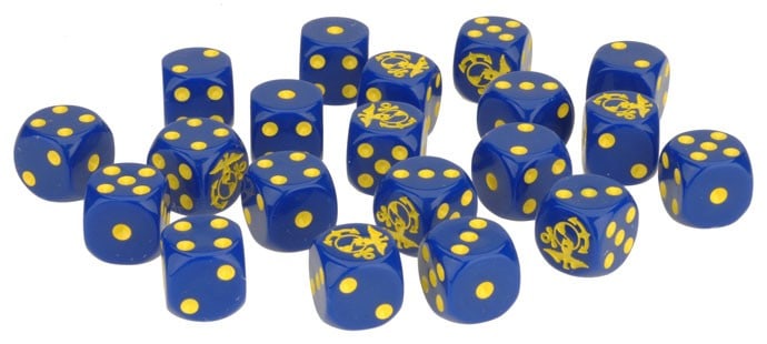 Team Yankee: US Marines Dice Set