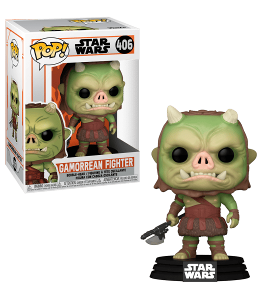 Figura POP Star Wars The Mandalorian POP! 406 TV Vinyl Figura Gamorean Fighter