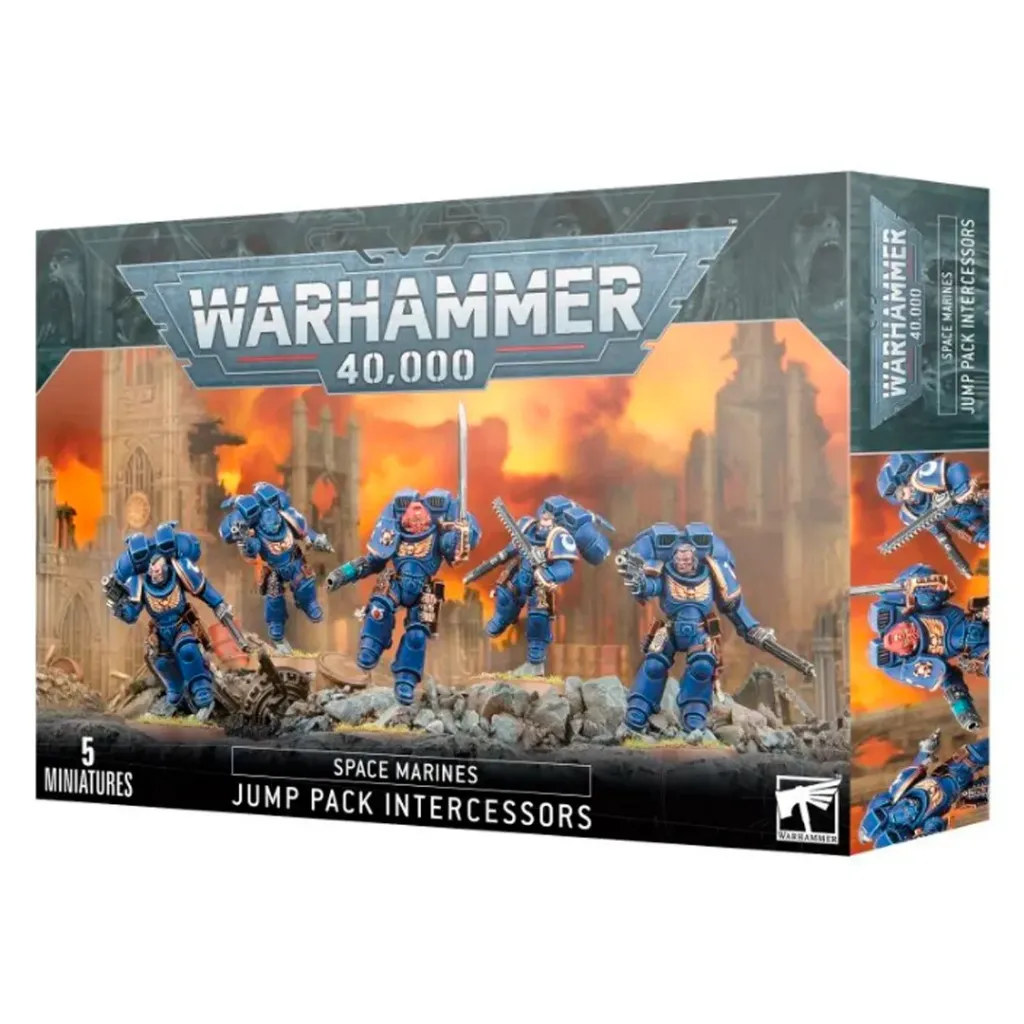 Space Marines: Intercesores de Asalto con Retropropulsores