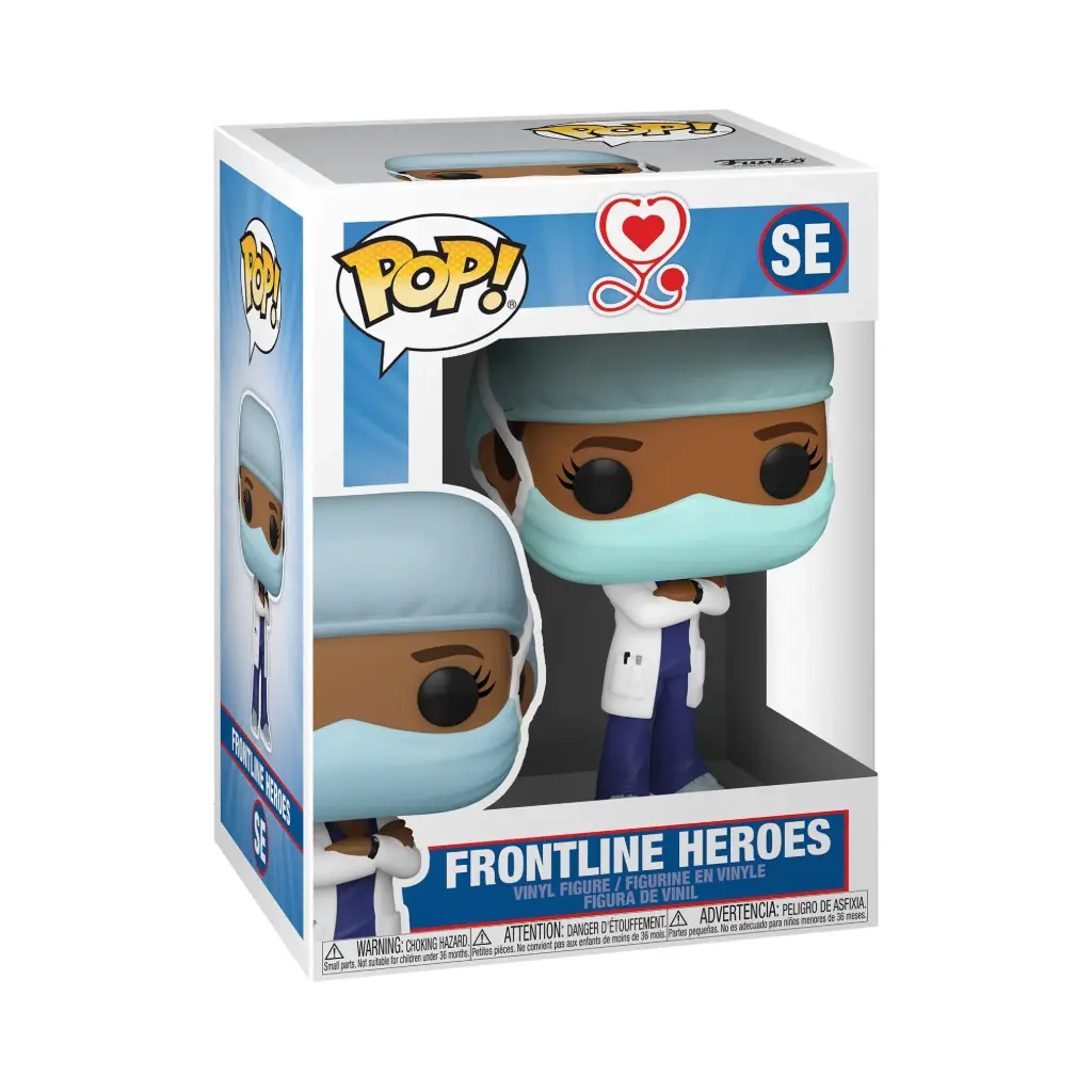 Funko POP! Female 2 Front Line Workers (sanitario)