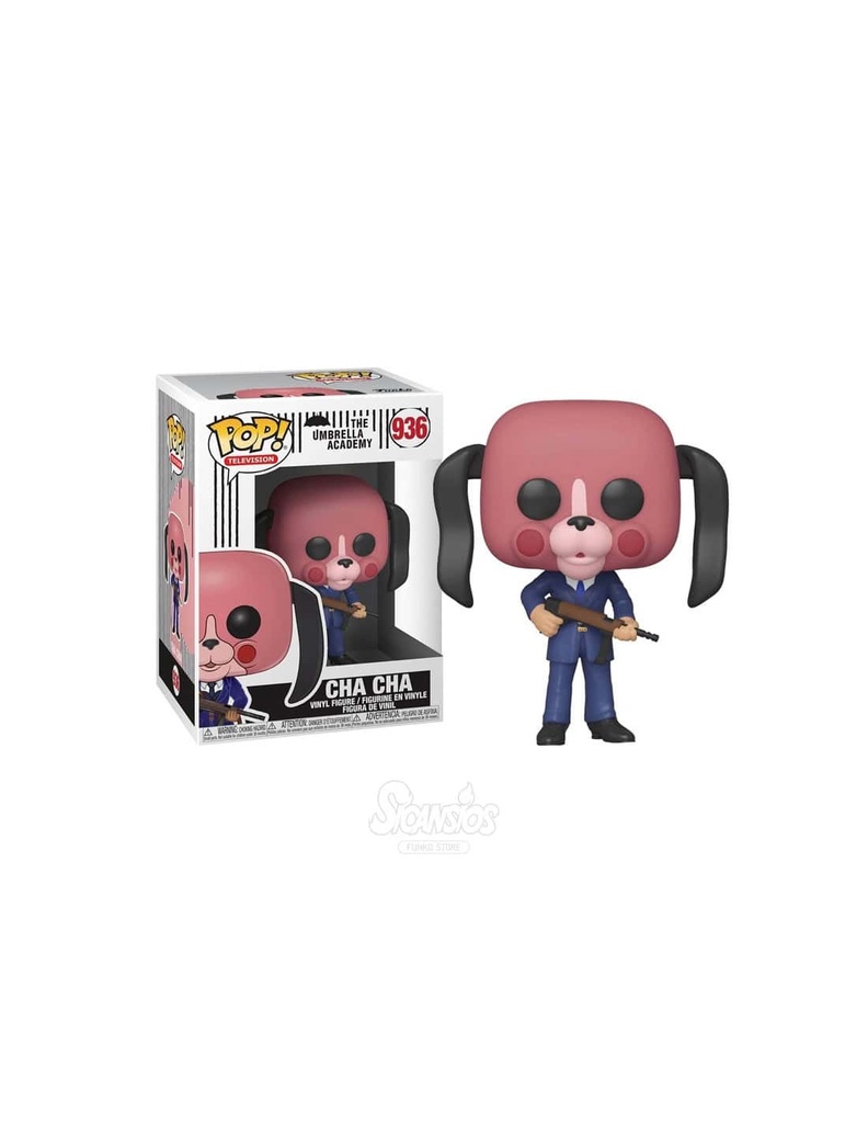 [889698450546] Funko POP Umbrella Academy 936 Cha Cha with mask