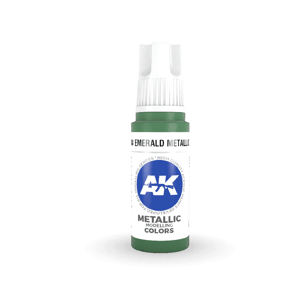 AK11204 Emerald Metallic Green