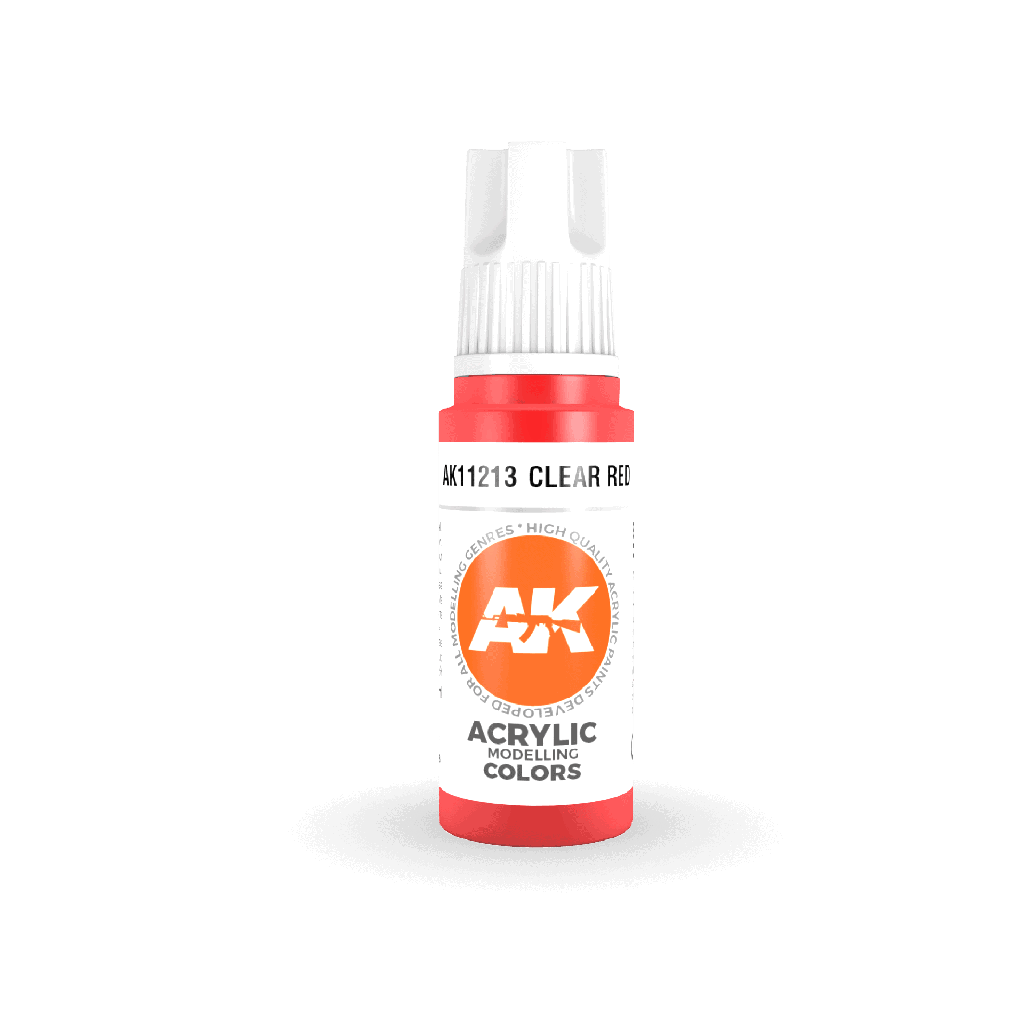 AK11213 Clear Red