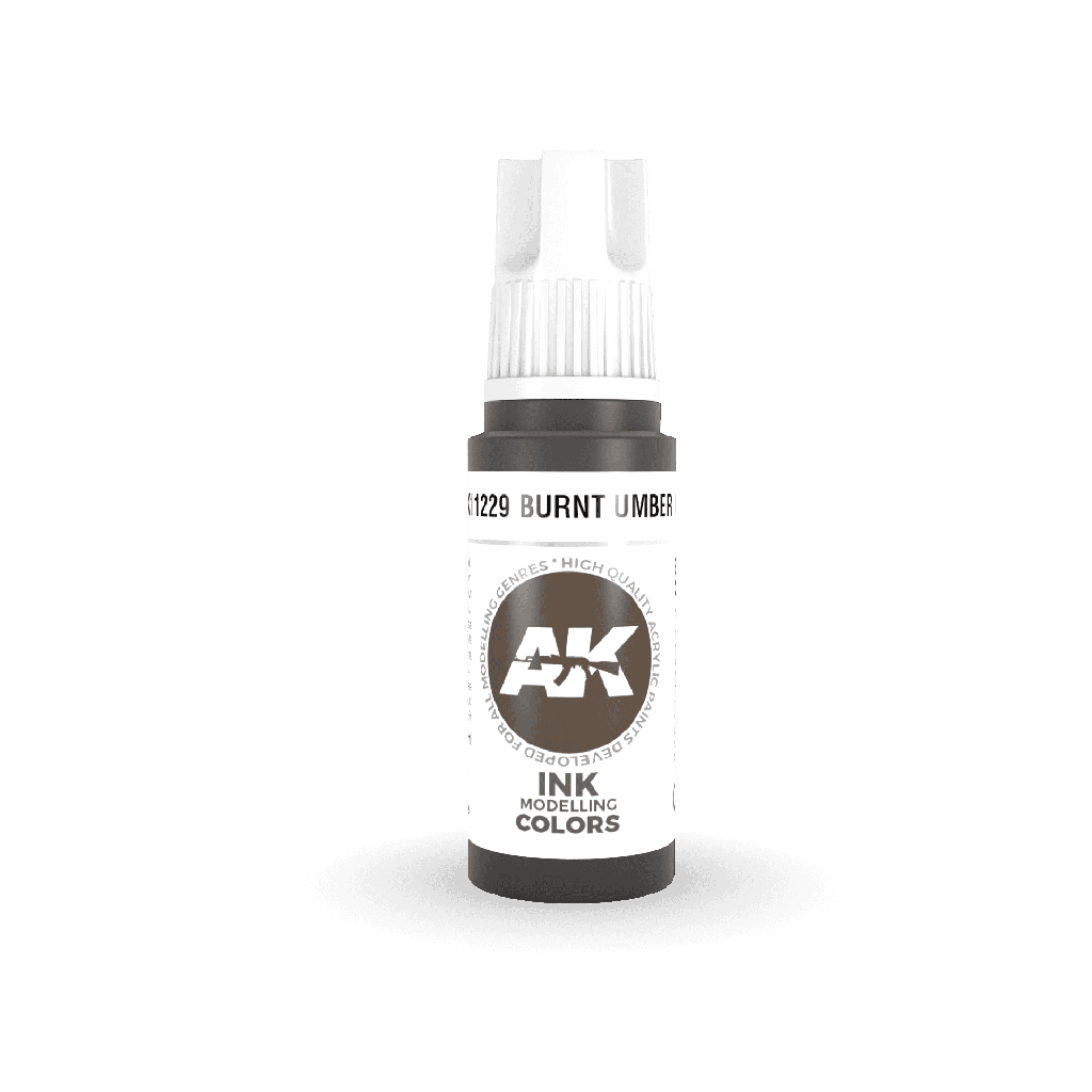 AK11229 Burnt Umber INK 17 ml