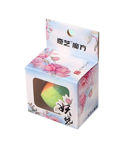 [6948154201734] Cubo de Rubik Qiyi Jelly Llavero Pillow 3x3