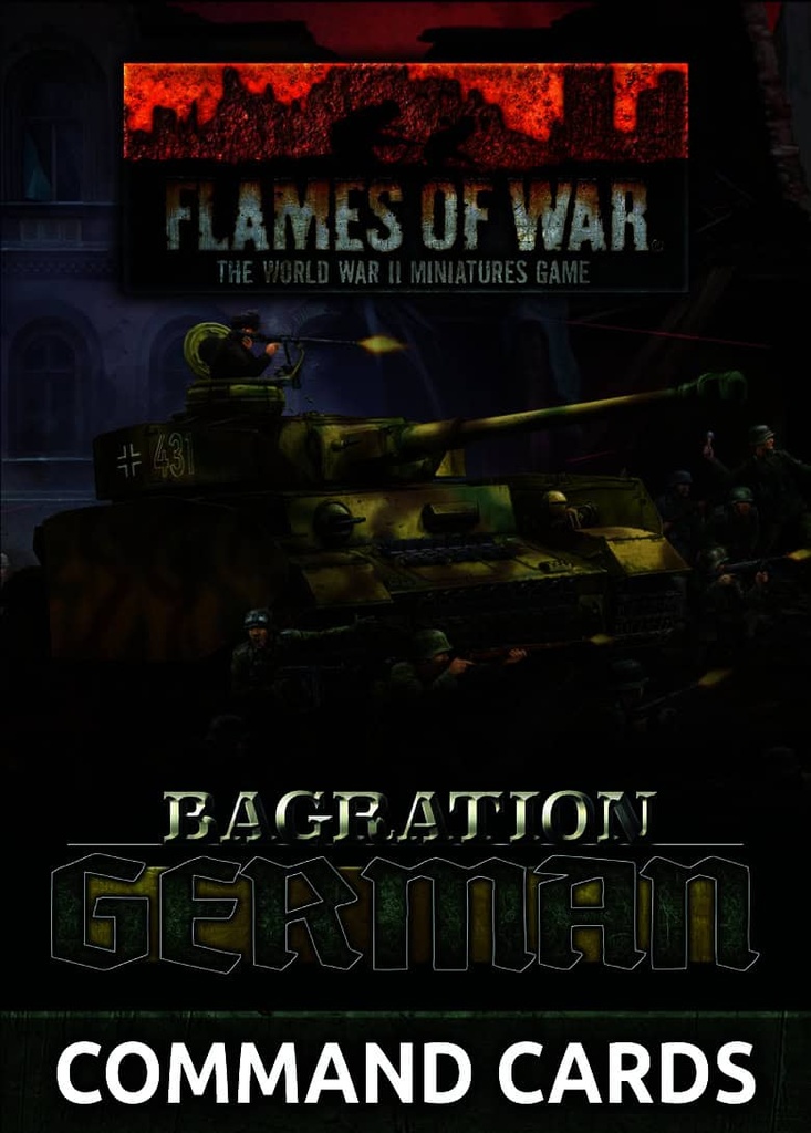 Bagration: German Command Cards