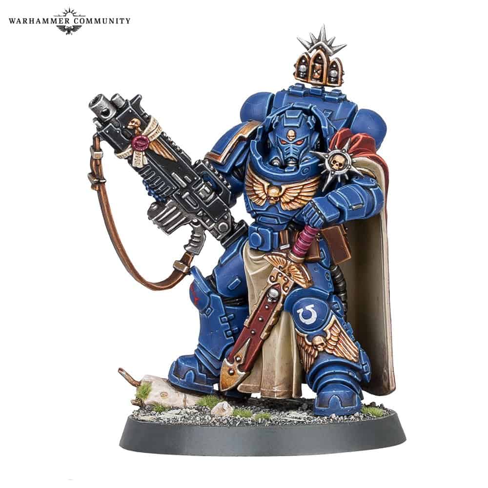 [5011921138951] Space Marines: Captain with Master-Crafted Heavy Bolt Rifle