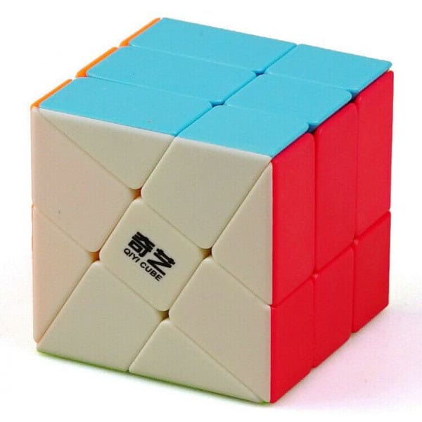 [6948154201826S] Qiyi Windmill Magic Cube 3x3x3 stickerless