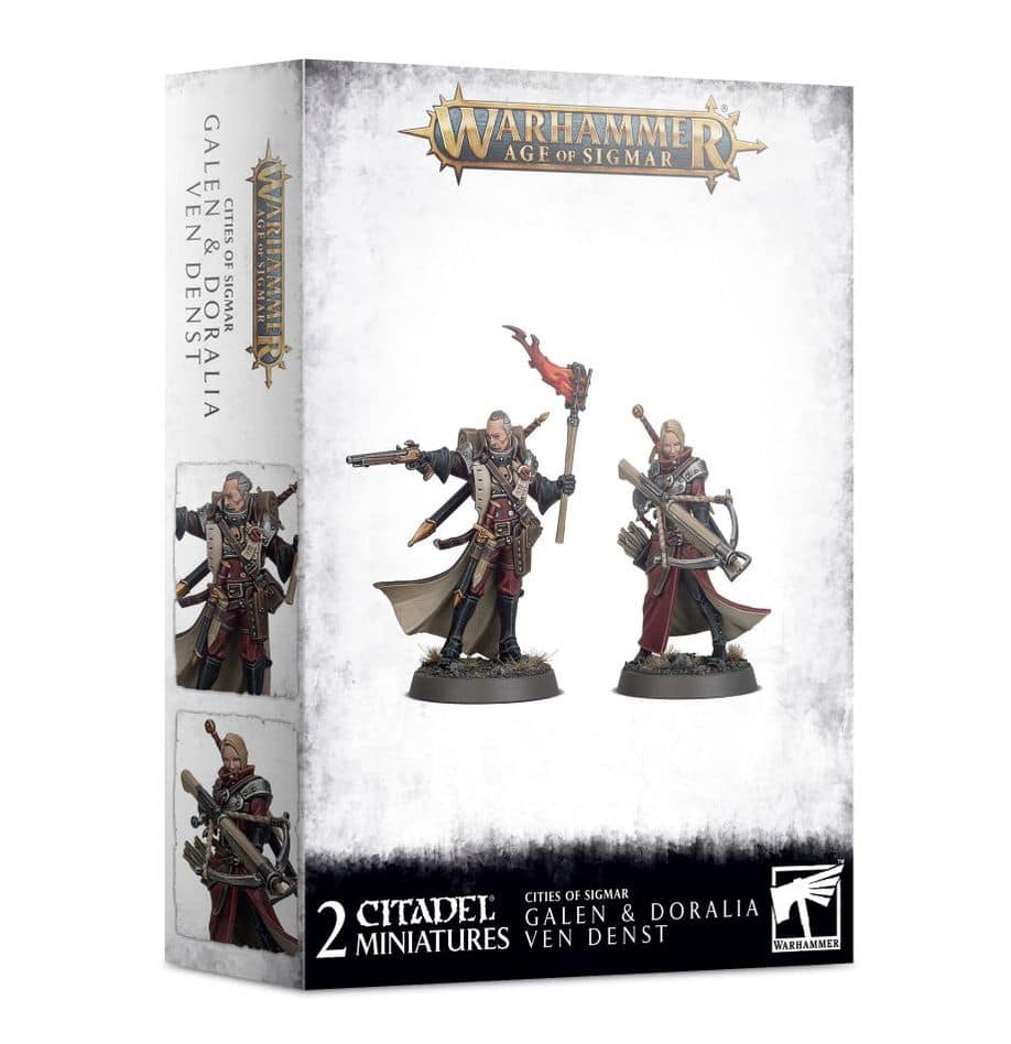 [86-45] Cities of Sigmar: Galen and Doralia ven Denst