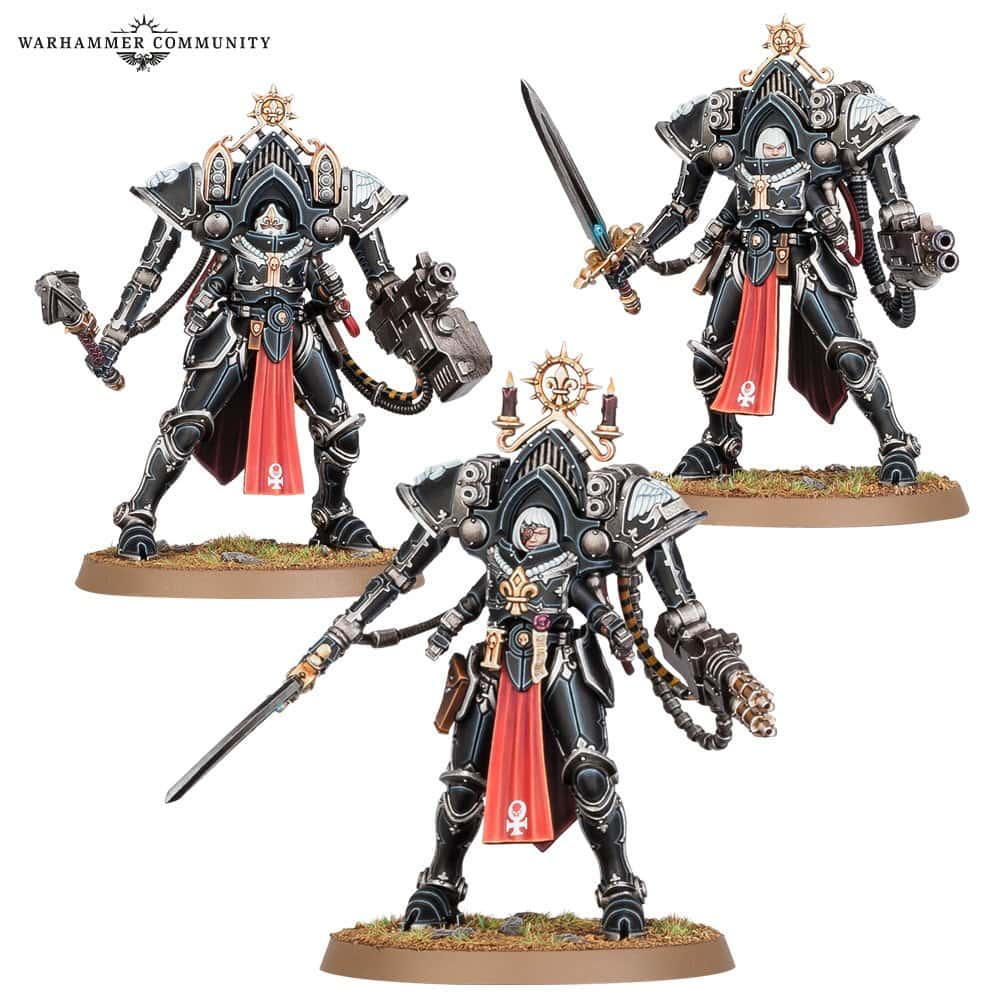Adepta Sororitas: Paragon Warsuits / Exoesqueleto Ejemplar
