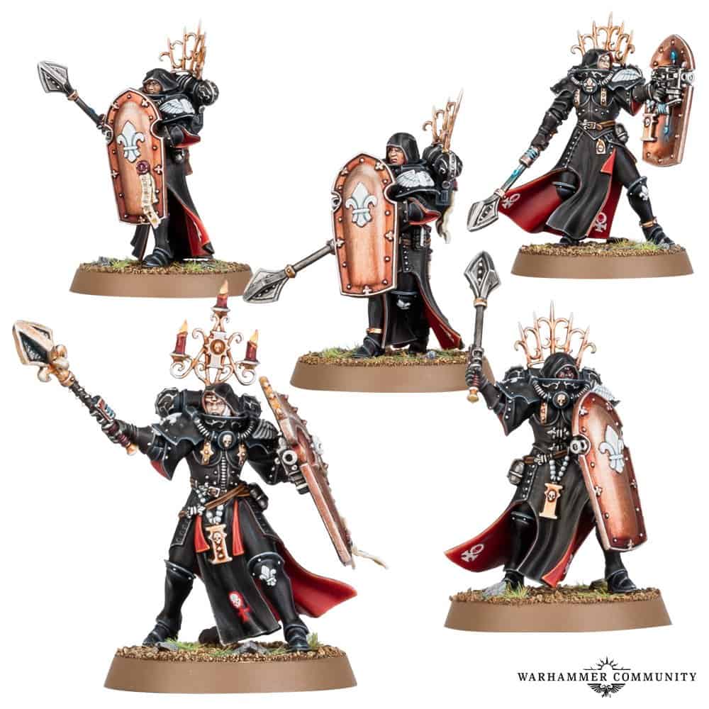 Adepta Sororitas: Celestian Sacresants / Celestes Sacrosantas