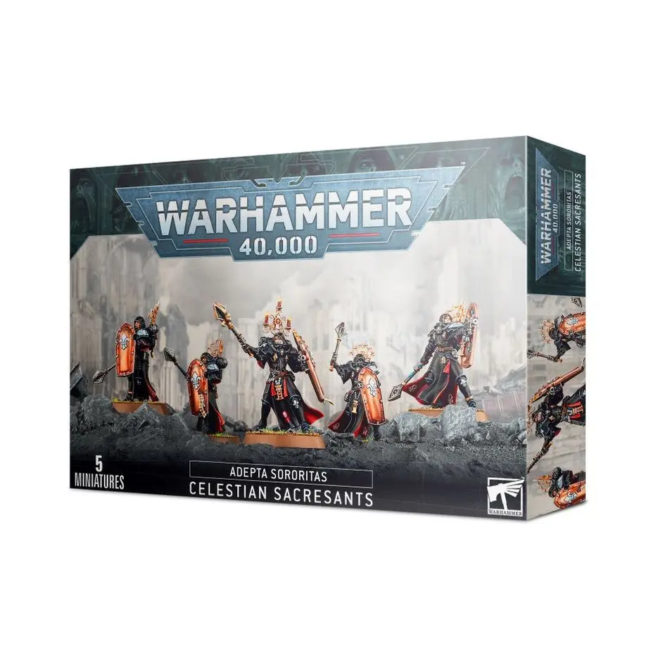 Adepta Sororitas: Celestian Sacresants / Celestes Sacrosantas