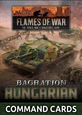 Bagration: Bagration: Hungarian Command Cards