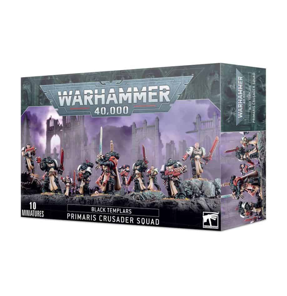Black Templar: Escuadra de Cruzados Primaris