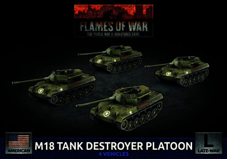 M18 Hellcat (76mm) Tank Destroyer Platoon