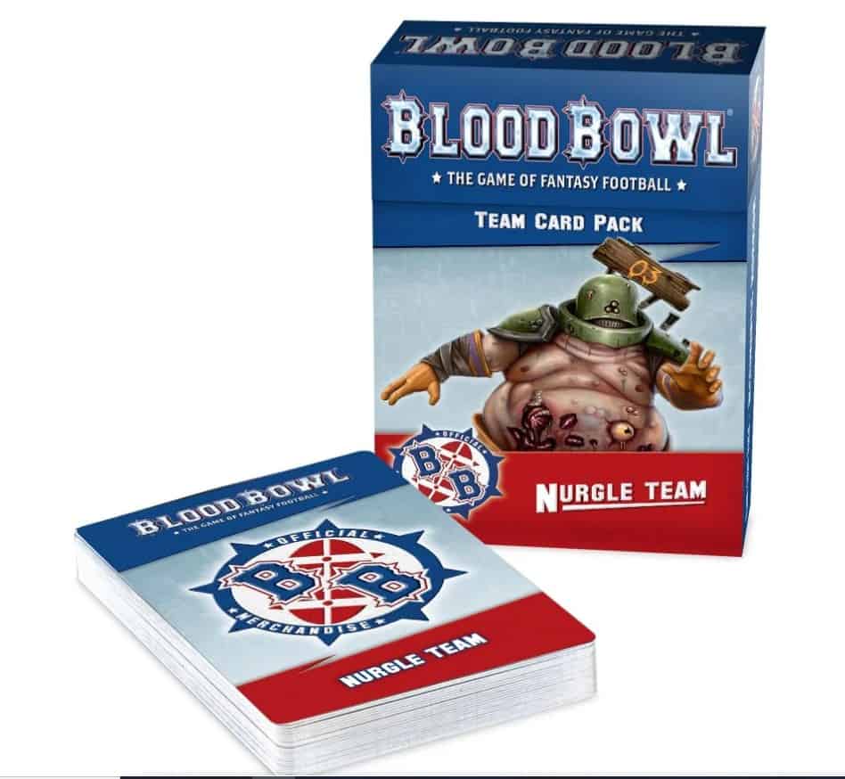 BLOOD BOWL: NURGLE TEAM CARD PACK