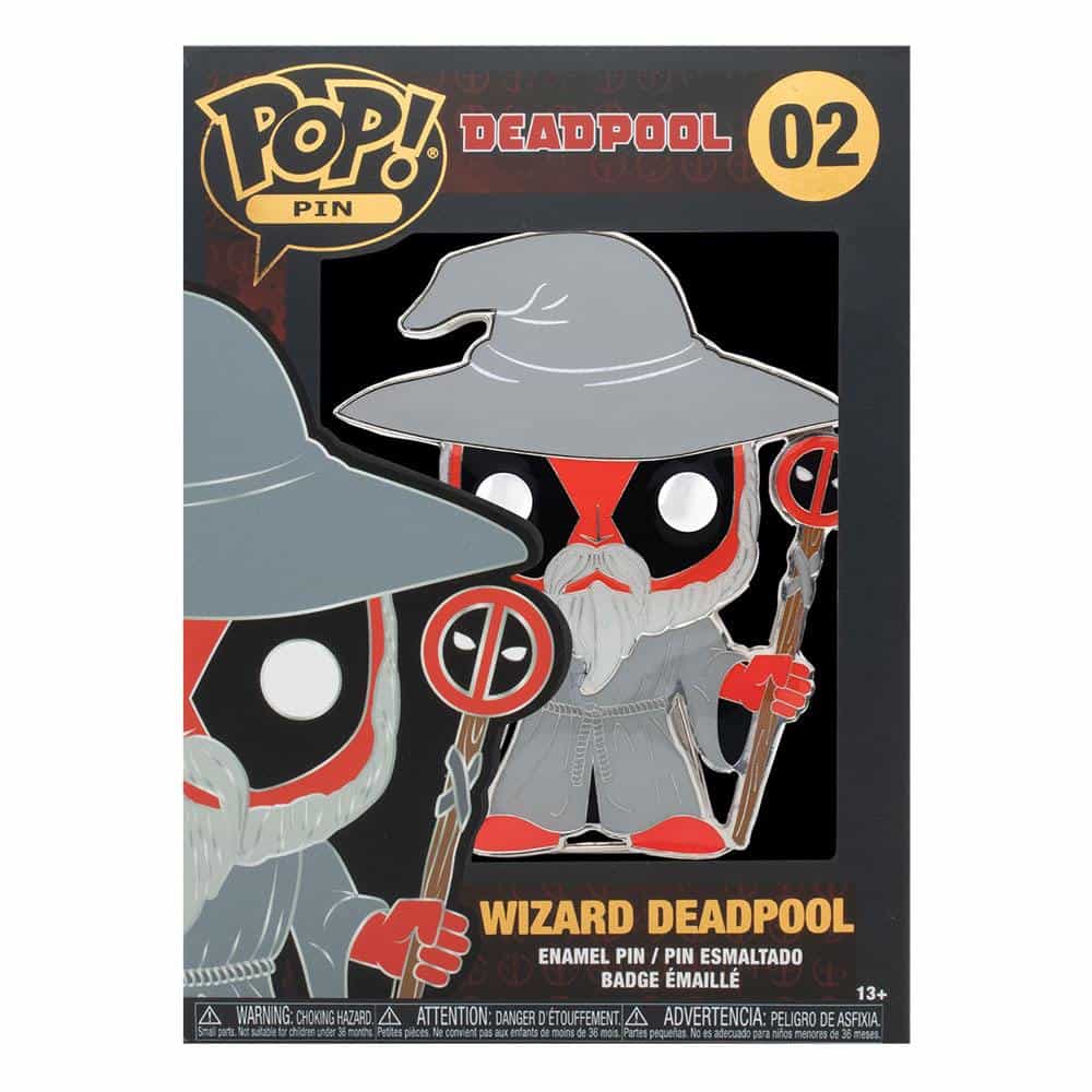 Deadpool POP! Pin Chapa esmaltada Friends - Wizard Deadpool 10 cm