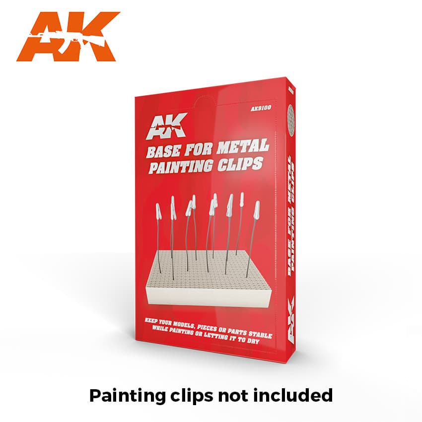 AK9100 BASE FOR METAL PAINTING CLIPS