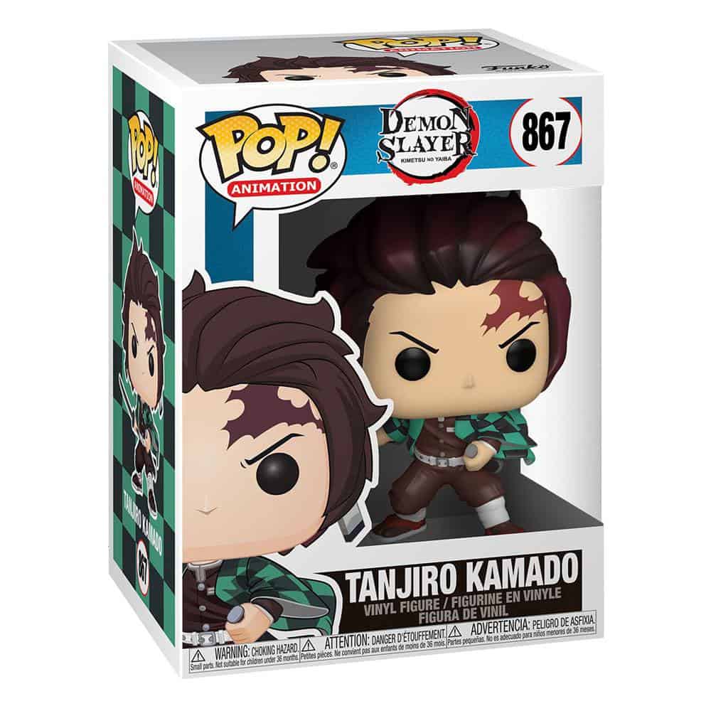 Demon Slayer Figura POP! Animation Vinyl Tanjiro Kamado 9 cm